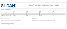 Load image into Gallery viewer, Gildan  - Ultra Cotton® Tall T-Shirt
