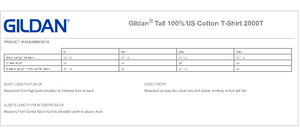 Gildan  - Ultra Cotton® Tall T-Shirt