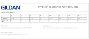 Gildan® - DryBlend® 50 Cotton/50 Poly T-Shirt