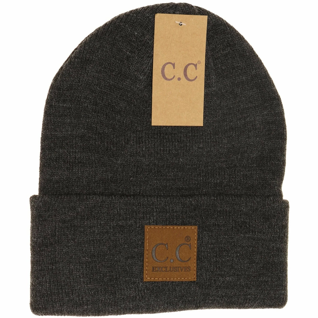 Unisex Classic Oversized Logo CC Beanie