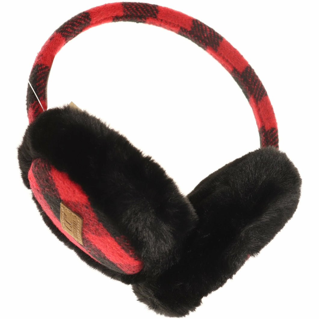 Buffalo Check Pattern CC Earmuff